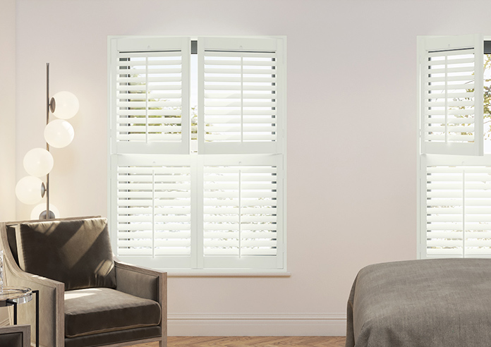 Bromley, Snow White - Tier on Tier Plantation Shutter - Image 3